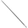 Doowops 43''-1/2 Metal Appearing Cane Magic Wand for Professional Magician Stage Close-up Magic Trick Magic Accessories (Black-White)