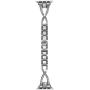 JSGJMY Bling Bands Compatible with Apple Watch Band 38mm 40mm 42mm 44mm Series 5/4/3/2/1 Women Diamond Rhinestone X-Link Metal Jewelry Bracelet(Silver, 38mm/40mm)
