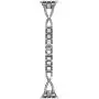 JSGJMY Bling Bands Compatible with Apple Watch Band 38mm 40mm 42mm 44mm Series 5/4/3/2/1 Women Diamond Rhinestone X-Link Metal Jewelry Bracelet(Silver, 38mm/40mm)
