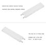 PC Heat Sink Cooling Liquid Cooler for Desktop Computer Water Cooling Block Aluminum for Liquid Water Cooler Heat Sink System(4 Size) (40x160mm)