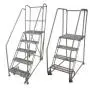 Cotterman 2 1/2'' rubber pad ladder feet , package of four (4) pads with four (4) bolts and four (4) washers fits TiltNRoll, Straddle Base TiltNRoll, TAP, Work Platforms, rolling metal ladders.