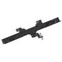 HONG YI-HAT Metal Rear Bumper with Tow Hook Suitable for TRAXXAS TRX6 G63 6X6 RC Car Parts Accessories Spare Parts (Color : Black)