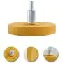 S SATC Decal Eraser Wheel 4 Inch Pin Stripe Removal Tool 1 Pack Adhesive Remover Wheel with Pad & Adapter Graphics Removal Tool Eraser Wheel Decal Remover