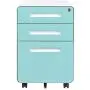 File Cabinet Mobile, Merax 3 Drawer Metal Pedestal Filing Cabinets w/ 2 Lock Keys, 5 Rolling Casters, Fully Assembled Storage for Home Office Modern Vertical Hanging Folders A4 Letter Size,Light Blue File Cabinet Mobile, Merax 3 Drawer Metal Pedestal Filing Cabinets w/ 2 Lock Keys, 5 Rolling Casters, Fully Assembled Storage for Home Office Modern Vertical Hanging Folders A4 Letter Size,Light Blue