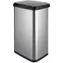Glad Stainless Steel Sensor Trash Can with Clorox Odor Protection | Touchless Metal Kitchen Garbage Bin with Soft Close Lid and Waste Bag Roll Holder, 20 Gallon Glad Stainless Steel Sensor Trash Can with Clorox Odor Protection | Touchless Metal Kitchen Garbage Bin with Soft Close Lid and Waste Bag Roll Holder, 20 Gallon