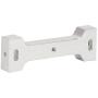 Woyisisi RC Rear Beam, RC Car Upgrade Parts Metal Rear Bumper Collision Beam Replacement for WPL Military Truck