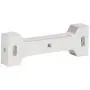 Woyisisi RC Rear Beam, RC Car Upgrade Parts Metal Rear Bumper Collision Beam Replacement for WPL Military Truck