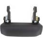 Exterior Door Handle compatible with MAZDA PICKUP 01-10 Front RH=LH Outside Textured Black Metal