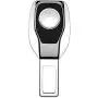Seat Belt Extender, Metal Eat Belt Extender Suitable for Most Models, with Car Logo Plating Mirror Seat Belt Buckle (Cadillac)