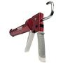 Newborn 930-GTD Drip-Free Smooth Hex Rod Cradle Caulking Gun with Gator Trigger Comfort Grip, 1/10 Gallon Cartridge, 10:1 Thrust Ratio