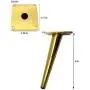 Bikani Golden Sofa Legs Round Solid Metal Furniture Legs Sofa Replacement Legs Perfect for Mid-Century Modern/Great IKEA hack for Sofa, Couch, Bed, Coffee Table (Golden Color, 6 Inches,Set of 4) Bikani Golden Sofa Legs Round Solid Metal Furniture Legs Sofa Replacement Legs Perfect for Mid-Century Modern/Great IKEA hack for Sofa, Couch, Bed, Coffee Table (Golden Color, 6 Inches,Set of 4)