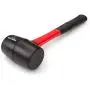 TEKTON 30603 Fiberglass Handle Rubber Mallet, 16-Ounce - Black