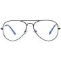Blue Light Blocking Aviator Glasses for Women Men Lightweight Metal Frame Computer Glasses Anti-eyestrain Gaming Eyeglasses