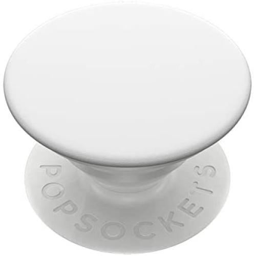 PopSockets: PopGrip with Swappable Top for Phones and Tablets - White