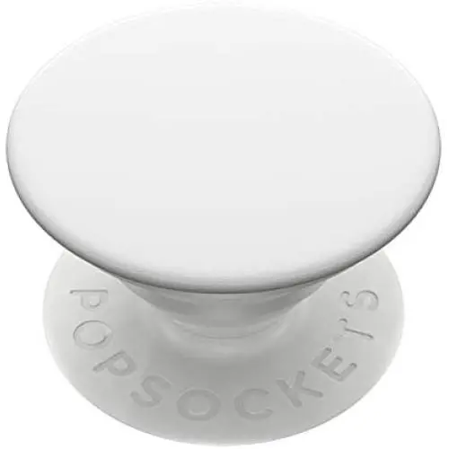 PopSockets: PopGrip with Swappable Top for Phones and Tablets - White