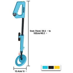 all-sun TS20A Junior Metal Detector for Children DIY Beach Yard Toy, Blue