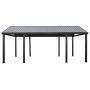 Sojag 20 x 12 Samara Carport with Aluminum Frame and 10 High Galvanized Steel Roof for Easy Drive Through Access, Gray