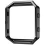 Watch Frame Stainless Steel Metal Frame Holder Shell Housing Case for Fitbit Blaze Smart Watch(Black)