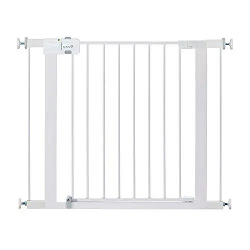 Safety 1st Easy Install Metal Baby Gate with Pressure Mount Fastening (White), Pack of 1 Safety 1st Easy Install Metal Baby Gate with Pressure Mount Fastening (White), Pack of 1