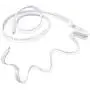 Nose Bridge Strip Fabric Wrapped Copper Wire, Washable Sewable (White, 5 Yards) - No Plastic