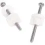 Cosybreeze Universal Toilet Seats Screws and Bolts Metal - Toilet Seat Hinges Bolt Screws - Fixings Expanding Rubber Top Cover Lip Nut Mount Screw Replacement Parts Kit Cosybreeze Universal Toilet Seats Screws and Bolts Metal - Toilet Seat Hinges Bolt Screws - Fixings Expanding Rubber Top Cover Lip Nut Mount Screw Replacement Parts Kit
