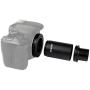 SVBONY Metal 1.25 inches T Adapter and T2 T Ring Adapter for Canon EOS Cameras Photography Dedicated CA1 Sleeve Extended Cylinder for Telescope