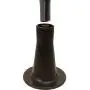 Home Paradise | Bed Frame Feet Replacement | Tall Sturdy Cone Shaped Legs | Protect Your Floor by Changing Your Bed Wheels with These Bed Frame Glide | Dark Brown (4)