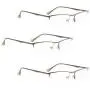READING GLASSES 3 pack Half-Rim Metal Readers READING GLASSES 3 pack Half-Rim Metal Readers