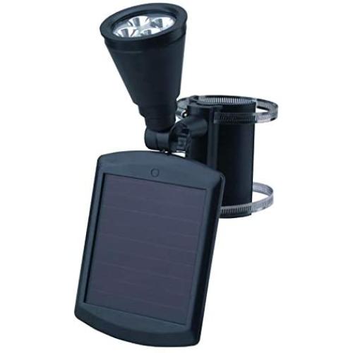 GodSend 4 LED Solar Powered Waterproof Flag Pole Light-Flagpole Parts-Flag Pole Parts-Pole for Flag-Metal Flag Pole kit-Flagpole Hardware kit-Flagpole kit-Flag Pole Hardware kit-Flag Pole