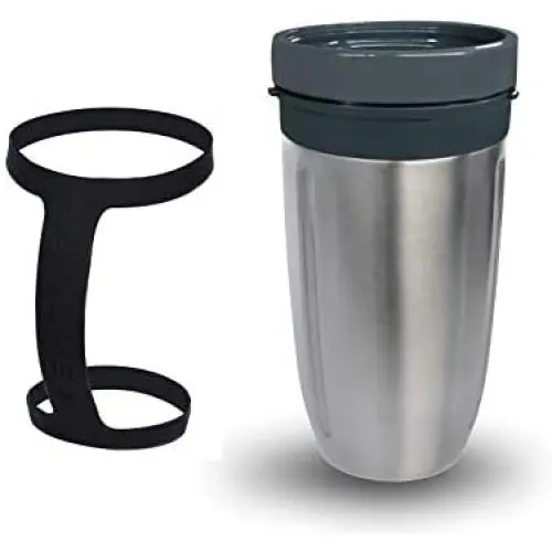 Stainless Steel 28 Ounce Replacement Cup compatible with Nutribullet Cup blender, Insulated 28 Double Wall - fits Nutri Bullet Replacement parts and will Hold your Drink cold or hot for UP to 8 HOURS Stainless Steel 28 Ounce Replacement Cup compatible with Nutribullet Cup blender, Insulated 28 Double Wall - fits Nutri Bullet Replacement parts and will Hold your Drink cold or hot for UP to 8 HOURS