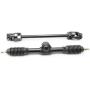 435mm Power Steering Gear Rack Adjustable Shaft Kit, PRO BAT, 110cc 125cc 140cc 150cc Go Kart ATV UTV Buggy Quad Mini Bike Trik Steering Wheel Parts Assembly, Black