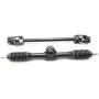 435mm Power Steering Gear Rack Adjustable Shaft Kit, PRO BAT, 110cc 125cc 140cc 150cc Go Kart ATV UTV Buggy Quad Mini Bike Trik Steering Wheel Parts Assembly, Black