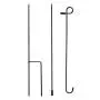 Clever Creations Garden Flag Stand, Premium Weatherproof Metal Powder Coated Flag Pole Holder, Perfect for 12 x 18 Inch Flags, Easy Assembly, 1 Pack