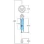 HoneForest Wind Chimes, Beautiful Sounds and Elegant Design, Medium-Metal-Butterfly-Wind-Chimes, Decor for Outdoor Indoor(29)