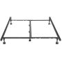 Classic Brands Hercules Universal Heavy-Duty Metal Bed Frame | Adjustable Width Fits Twin, Twin XL, Full, Queen, King, California King
