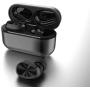 True Wireless Earbuds Deep Bass HD Call Quality, Bluetooth 5.0 IPX7 Waterproof TWS Bluetooth Earbuds, 20H Playtime Built-in Mic In-Ear Earphones Fit iPhone/Android Metal Frosted Charging Case