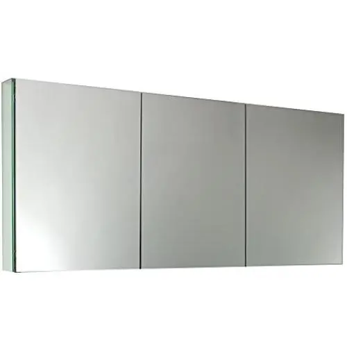 Fresca FMC8019 60'' Wide Bathroom Medicine Cabinet with Mirrors Fresca FMC8019 60'' Wide Bathroom Medicine Cabinet with Mirrors
