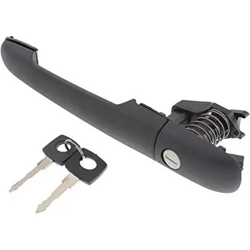 Exterior Front Door Handle Compatible with DODGE SPRINTER 2003-2006 RH=LH Textured Black Plastic+Metal (=Tailgate Handle) Exterior Front Door Handle Compatible with DODGE SPRINTER 2003-2006 RH=LH Textured Black Plastic+Metal (=Tailgate Handle)