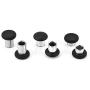 TOMSIN 8 in 1 Magnetic Metal Replacement Thumbsticks Analog Joysticks & T8 Cross Screwdrivers Repair Kit for Xbox One S/Elite & PS4 DualShock 4 Controller