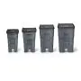 Rubbermaid Commercial Brute Rollout Heavy-Duty Waste Container, Square, Polyethylene, 95 Gallons, Gray (9W22GY) Rubbermaid Commercial Brute Rollout Heavy-Duty Waste Container, Square, Polyethylene, 95 Gallons, Gray (9W22GY)