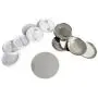 1-3/4'' 44mm Badge Button Pin Buttons Parts with ABS Back for Badge Button Maker DIY (500 Sets) 1-3/4'' 44mm Badge Button Pin Buttons Parts with ABS Back for Badge Button Maker DIY (500 Sets)