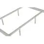 DHP Jenny Lind Metal Twin Bed Frame in White DHP Jenny Lind Metal Twin Bed Frame in White