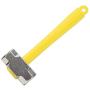 RC Decoration Tool, 4pcs Yellow Metal Mini Simulation Tool Hammer Hoe Shovel Ax Fit for 1/10 RC Crawler Car(Yellow)