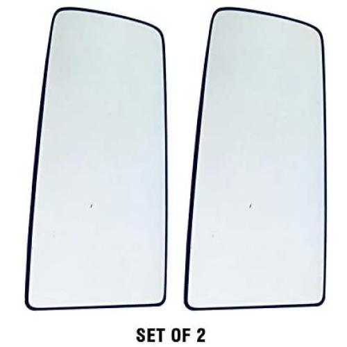 IMS auto parts Volvo Vnl Vnx 300 400 740 760 860 Mirror Upper Big Glass Heated With Back Set of 2 Right Passenger 2016 To 2018