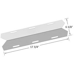 BBQ funland SH1231 (3-Pack) Stainless Steel Heat Plate Tent for Costco Jenn-air, Sterling Forge, Glen Canyon, Kirkland, Nexgrill Gas Grill Models