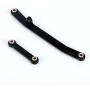 LCX Racing 1/24th RC Crawler Car CNC Machined Aluminum Steering Link Linkage Front Axle for Axial SCX24 AXI90081 AXI00001 AXI00002 AXI00004, Upgrades Parts Accessories