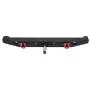 fosa Metal Rear Bumper with LED Light Trailer Hook for 1/10 RC Axial SCX10 II 90046 TraxxasTRX-4 Remote Control car