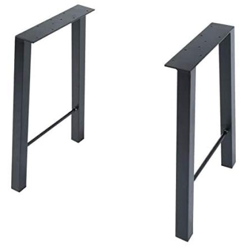 Tengchang 22 Black Industry Table Legs Metal Bench Coffee Desk Chair Leg Set of 2 Tengchang 22 Black Industry Table Legs Metal Bench Coffee Desk Chair Leg Set of 2