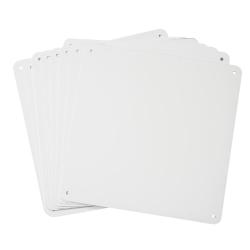 Brady 106462 Sign Blanks, Aluminum, 10.25'' x 10.25'' (Pack of 10)