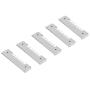 TOPINCN 5Pcs Bee Hive Doors Beehives Nest Door Entrance Gate Metal Anti-Scape Door Beekeeping Equipment Bee Breeding Tools
